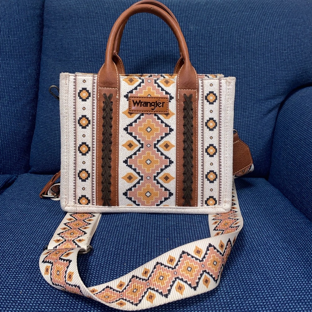 Wrangler Aztec tote
